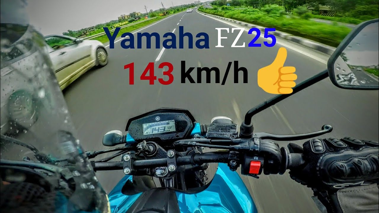yamaha fz25 top speed 2020