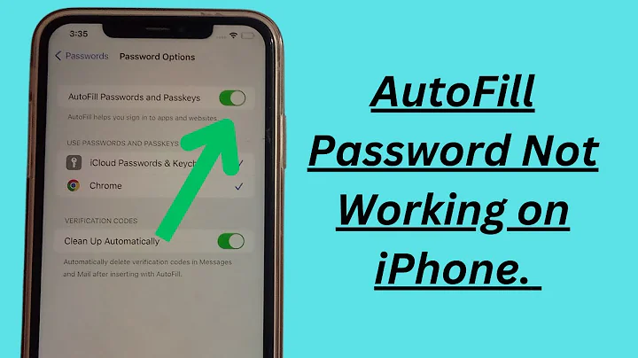 How to fix AutoFill passwords not working on iphone and ipad