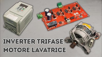 Inverter Trifase SPWM con ARDUINO per Avviare Motore di Lavatrice - Inverter Sinusoidale VFD