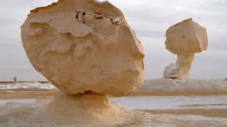 Белая пустыня White Desert   национальный парк Египта муз Египет  автор клипа Зоя Боур-Москаленко
