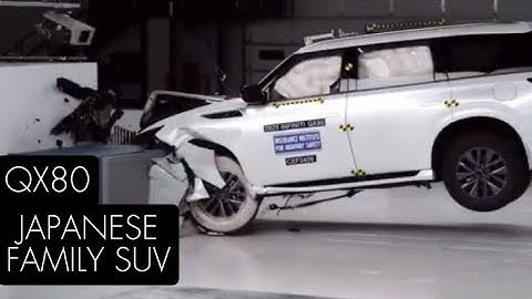 2025 Infiniti QX80: Extremely safe japanese family suv