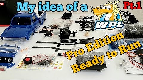 WPL C24-pro ready to run RTR Build.