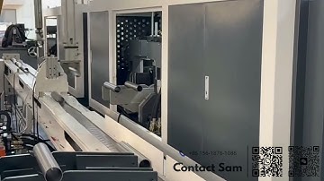 Full automatic pipe chamfering machine 