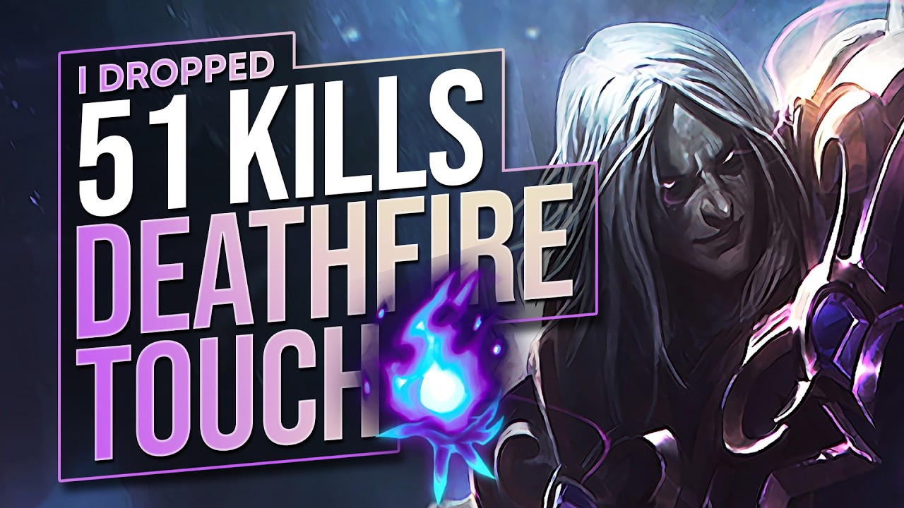 Deathfire Touch Rune THIS NEW BURN RUNE MAKES KARTHUS DO ILLEGAL AMOUNTS OF DAMAGE ...