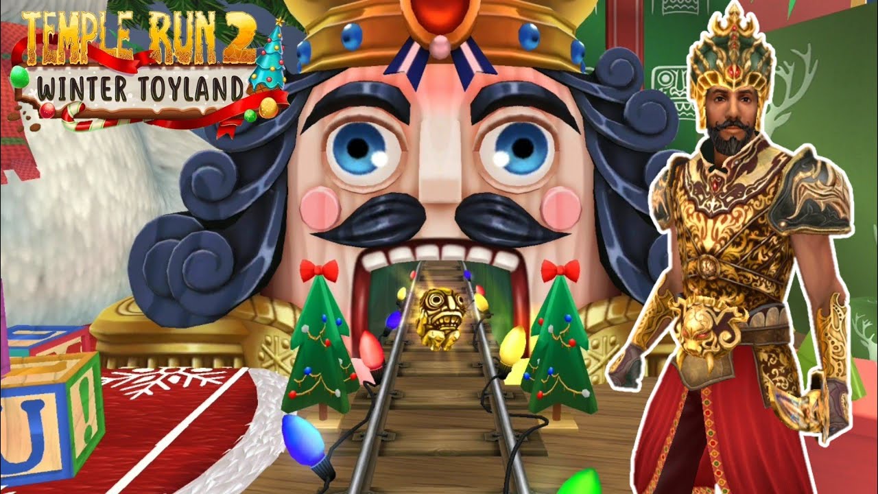 Rahi Raaja Regal Running in Winter Toyland Christmas Map Temple Run 2 ...