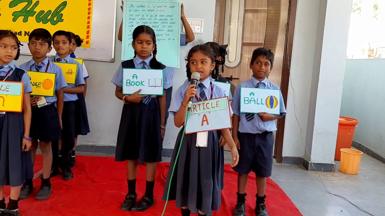 ENGLISH HUB activity by 3rd class