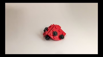 How to Build a LEGO Ladybug from ONLY 10 Bricks - Tutorial