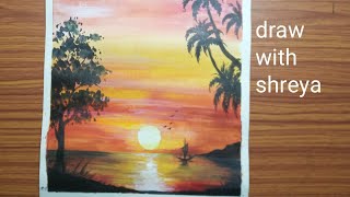 sun easy acrylic painting