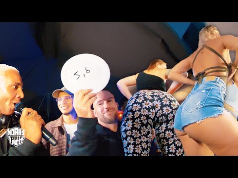 Bizzey, JayJay Boske & Defano houden twerk contest op een boot | Twerken Op Een Housebeat