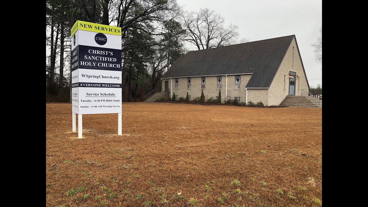 Willow Spring CSHC 3/8/26 Sun AM - Christ's Sanctified Holy Church - sanctifiedchurch.org