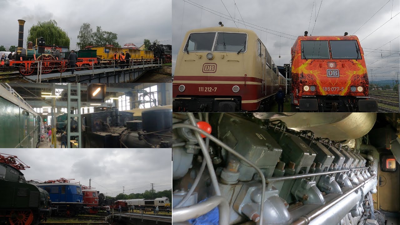 Sommerfest im DB Museum Koblenz 2024 mit Lokparade