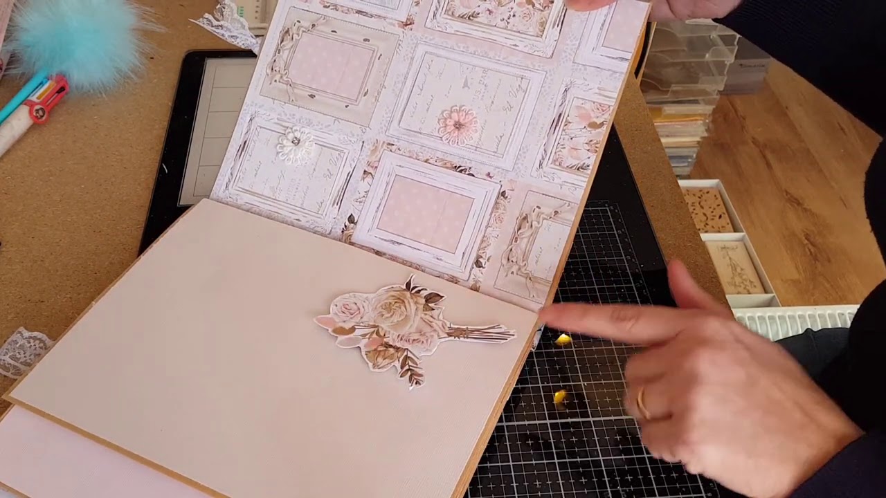 mini allbum avec grandes enveloppes : présentation