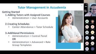Accudemia Tech Talk Series: Tips for Helping Your Tutors or Support Staff