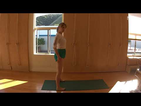 Iyengar Yoga : Forward Bend Class by Carolyn Belko (Intermediate Level)