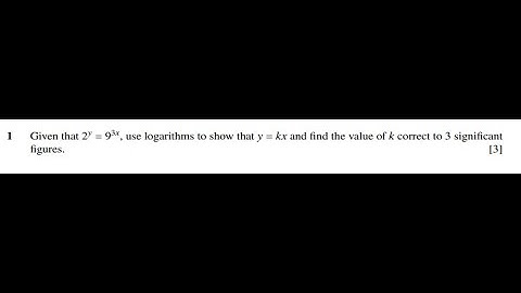Q1 Solutions for CIE mathematics 9709 paper 22 June 2020 9709/22/m/j/20
