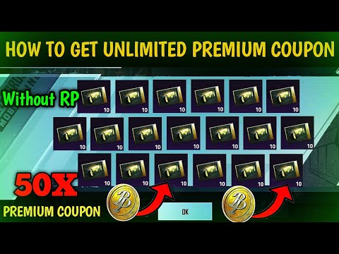 How To Get Unlimited PREMIUM CRATE COUPONS In Battleground Mobile India | Free Premium Coupons |