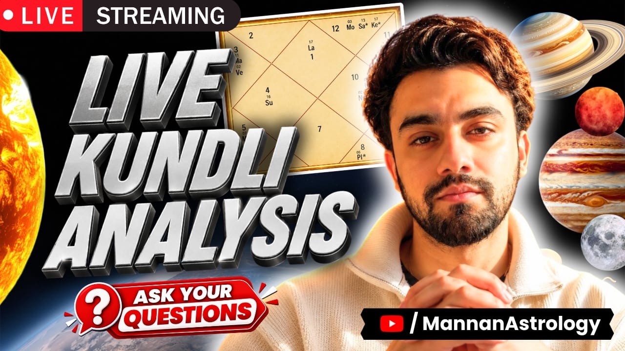 🔴 LIVE: FREE KUNDLI READING🔮 | Ask Your Question 🐍| Astrology| Career, Marriage, Finance,Health.🔴