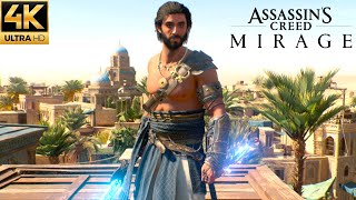 Assassin's Creed Mirage - Prince of Persia Skin Free Roam Gameplay (4K 60FPS)