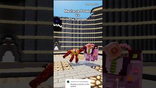 Massacre Vs The System #minecraft #mobbattle #mobbattles #mcpe #addon #shorts
