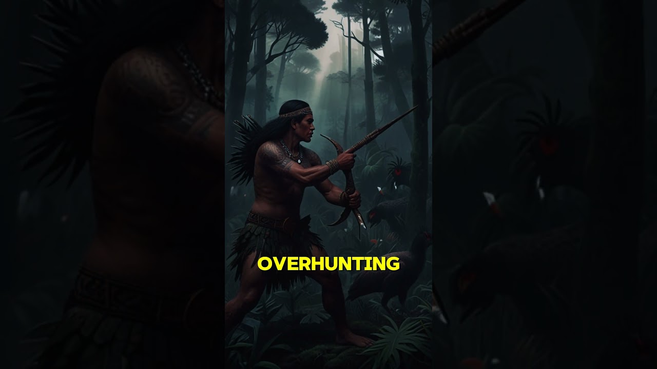 a bird tall as an elephant , the moa 