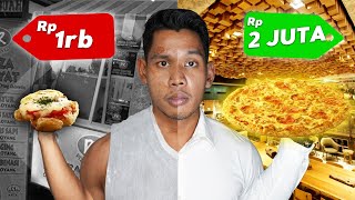 Nyobain Pizza Rp1.000 VS Rp2.000.000