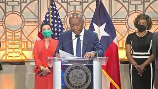 Mayor Turner Talks About City of Houston Budget For Fiscal Year 2022, Which Starts July 1
