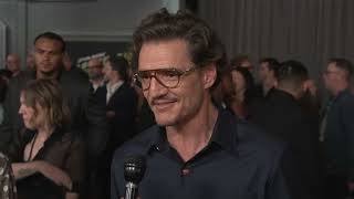 Star Wars The Mandalorian and Grogu LA World Premiere - itw Pedro Pascal (Official video)