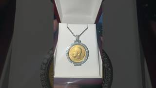 Historic Tsar Nicholas The 2Nd Coin Made Into A Pendant
