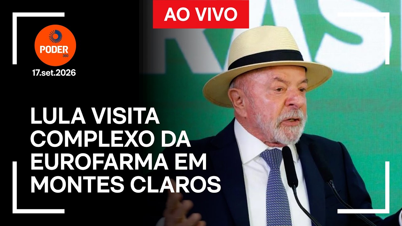 Ao vivo: Lula visita complexo da Eurofarma em Montes Claros