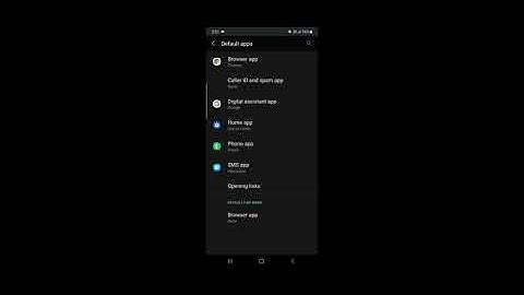 How to Change Default Apps on Samsung One UI 3.1/3.0 - Android 11