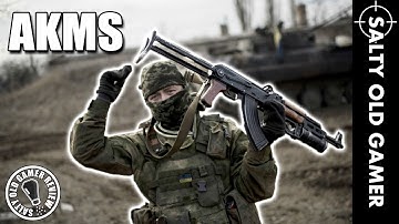 E&L AKMS Airsoft AEG | SaltyOldGamer Airsoft Review