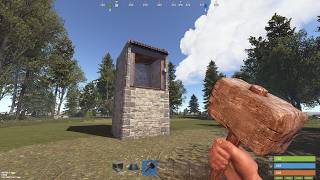 UpLifted Rust Plugin - How to place wall around the cabin quickly