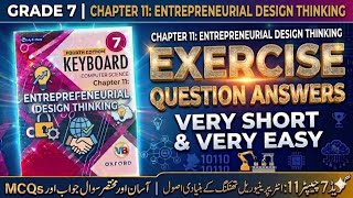 Chapter 11 Entrepreneurial Design Thinking | Q&A + MCQ's | Easy Notes for Students