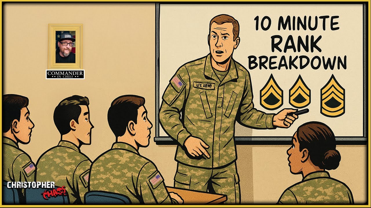 Rank in the US Army - 10 Minute Breakdown