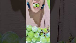 Matapnya frozengrapes #mukbang #asmr #food #grape #anggurhijau