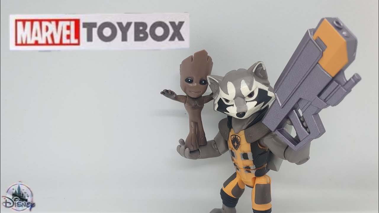 Marvel Toy Box ROCKET RACCOON Unboxing/Review YouTube