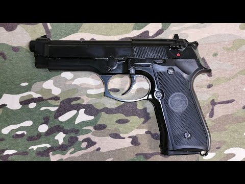 ОБЗОР НА AIRSOFT GBB ПИСТОЛЕТ BERETTA M9 от WE