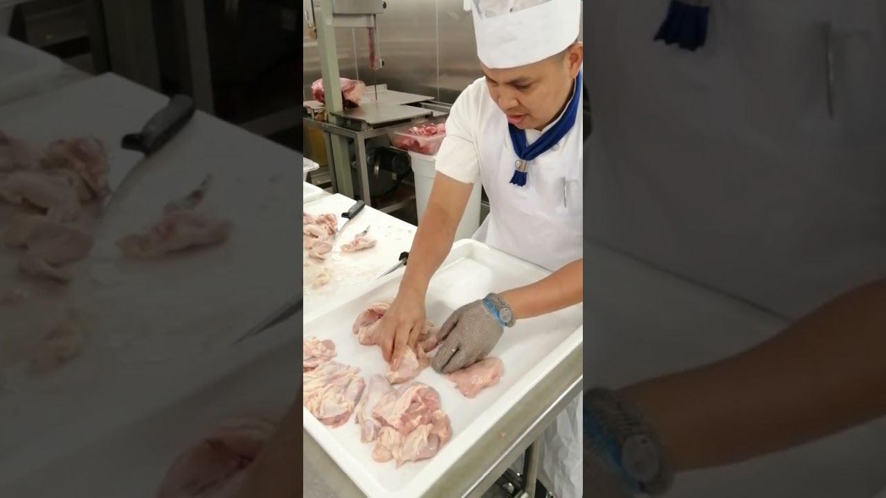 DEBONING WHOLE CHICKEN