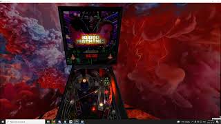 Blood Machines Pinball (VPW, 2022) in VR