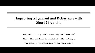 [QA] Improving Alignment and Robustness with Short Circuiting