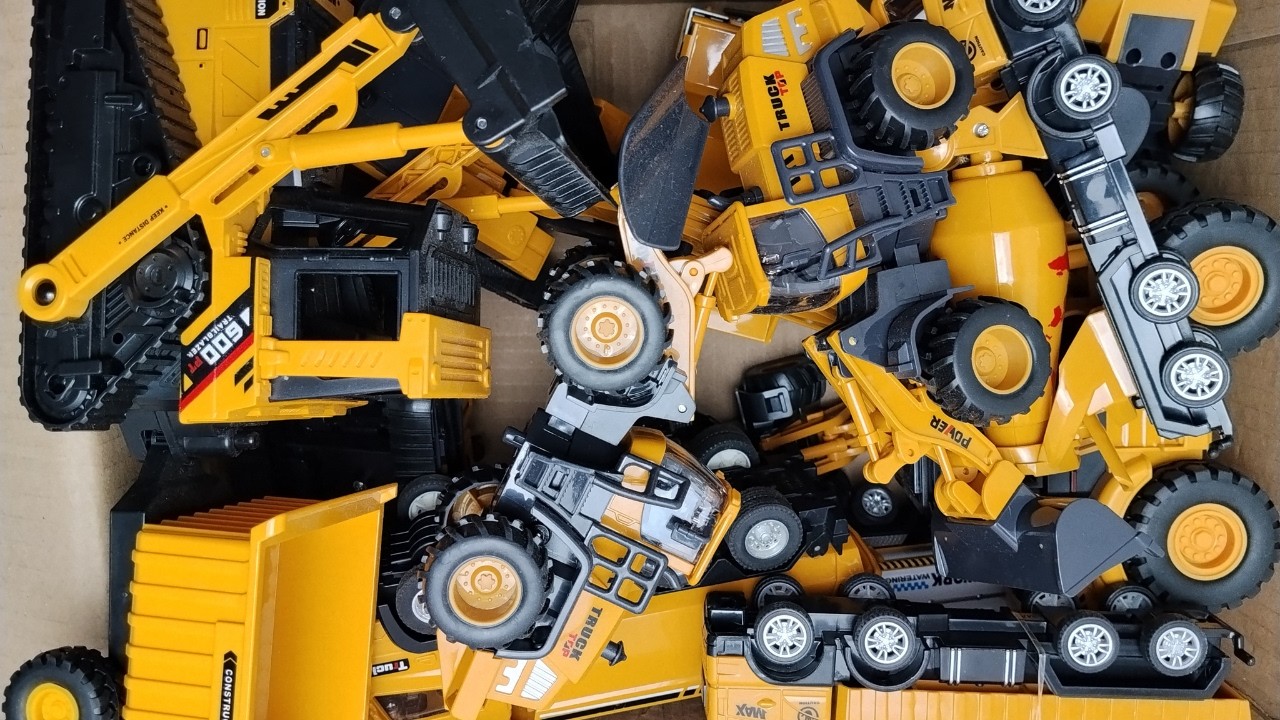 KABOLITE K350-200 DIGGER, MEGA RC TRUCKS, RC TRACTORS, RC MACHINES COLLECTION!! EXCAVATOR LESU ET30H