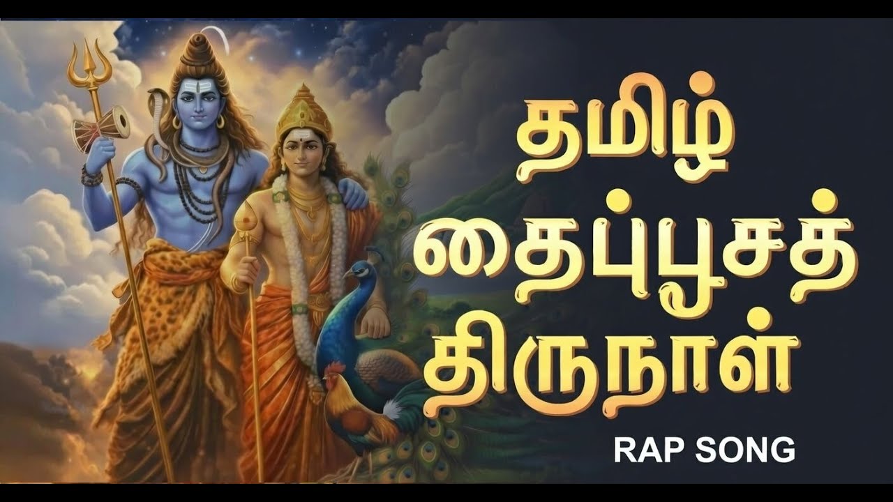 தைப்பூசம் 2026 | சிவ முருகா வேல் வேல் | Thaipusam Murugan Rap Song | Shiva Murugan Devotional