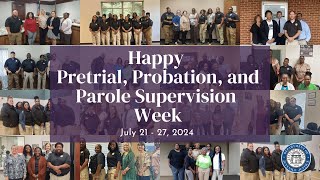 Pretrial, Probation, and Parole Supervision Week