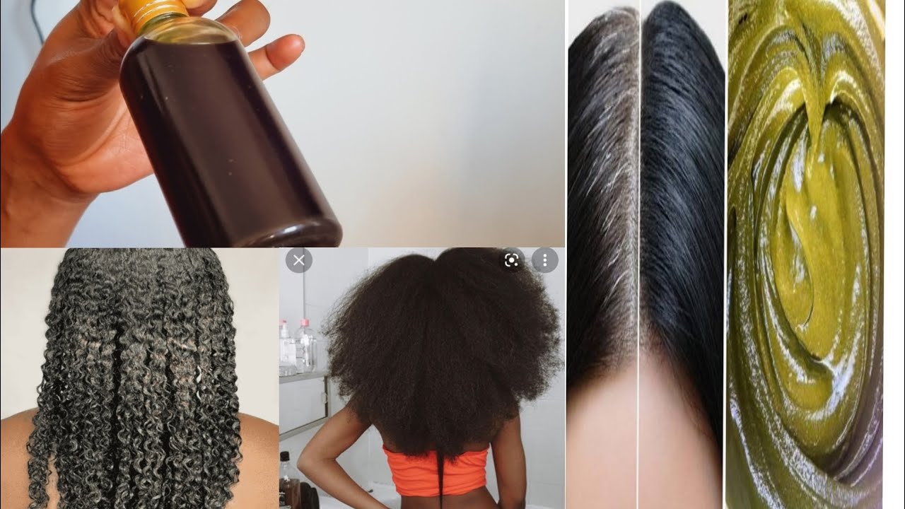 L'huile de henné naturel pour des cheveux plus longs et volumineux antipelliculaire naturel