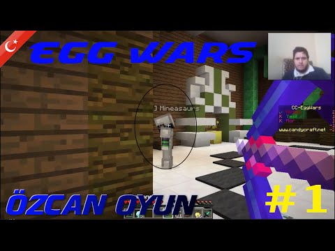 Minecraft Türkçe / Egg Wars Bölüm #1  | Birinci Olduk Okla