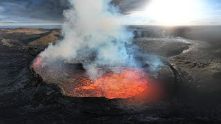 #Fagradalsfjall Volcano 4K  June 14, 2021 Long Cut  No added narration version