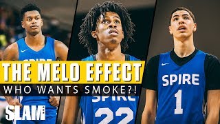 THE MELO EFFECT! LaMelo Ball \& Spire Want All the Smoke! 💨