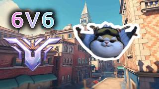 Wrecking Ball 6v6 Overwatch GM2 (kokomi) - Rialto