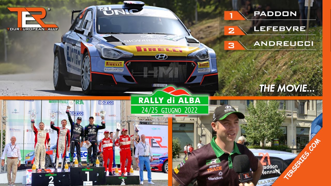 TER - Tour European Rally 2022 - Rally di Alba - TV Report