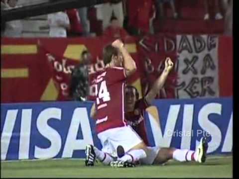 Internacional 4 x 0 Jaguares - Gols - Libertadores...